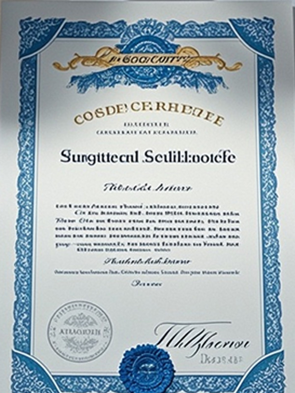 Relevant Qualification Certificates