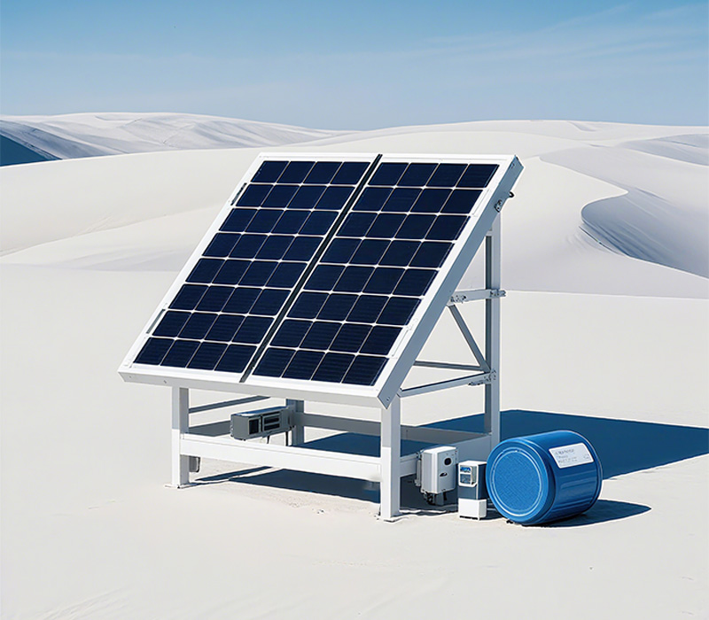 Small solar energy storage device